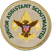 junior assistant scoutmaster patch